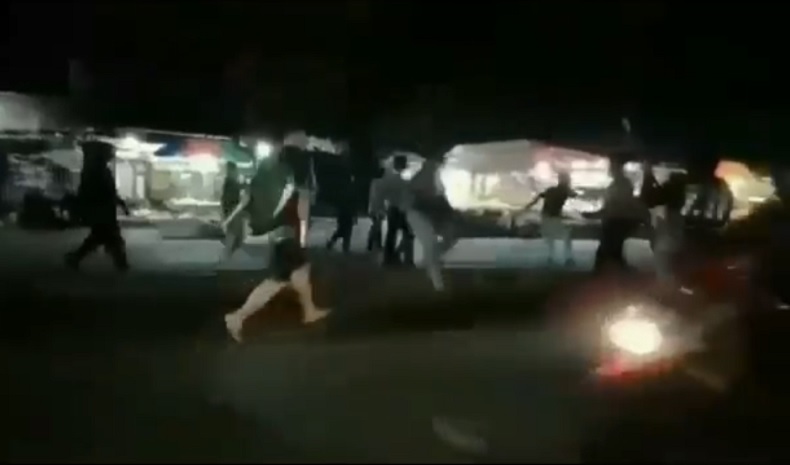 Bentrok Ormas FBR vs PP di Pasar Lembang Ciledug, 7 Orang Ditangkap