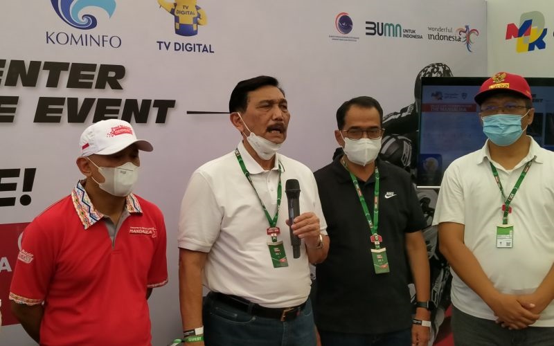 Luhut Sebut WSBK Mandalika Ditonton 1,6 Miliar Penduduk Dunia