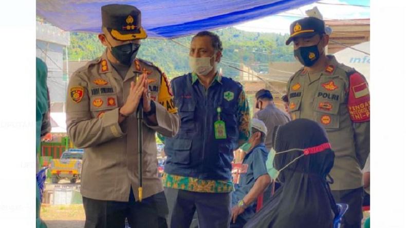 Capaian Vaksinasi Presisi Polres Enrekang 2 Kali Lipat Lebih dari Target