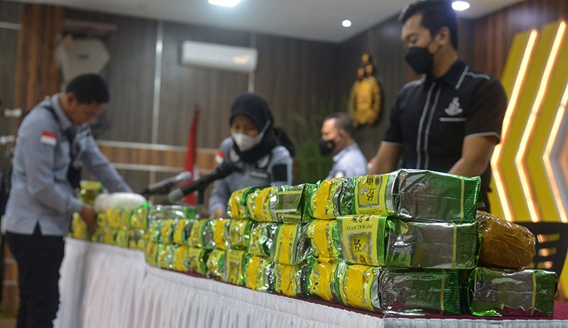 Polda Aceh Ungkap Peredaran 100 Kg Sabu Jaringan Internasional - Bagian 1