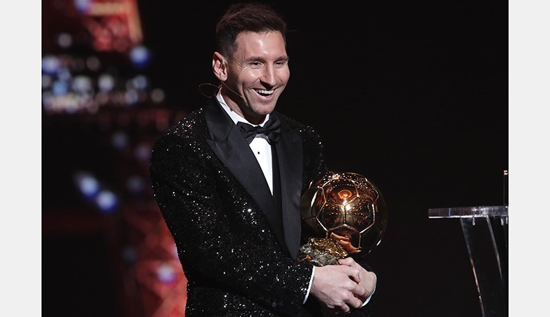 Foto-Foto Lionel Messi Pemain Terbaik Dunia, Raih Ballon d'Or ke-7 - Bagian 1
