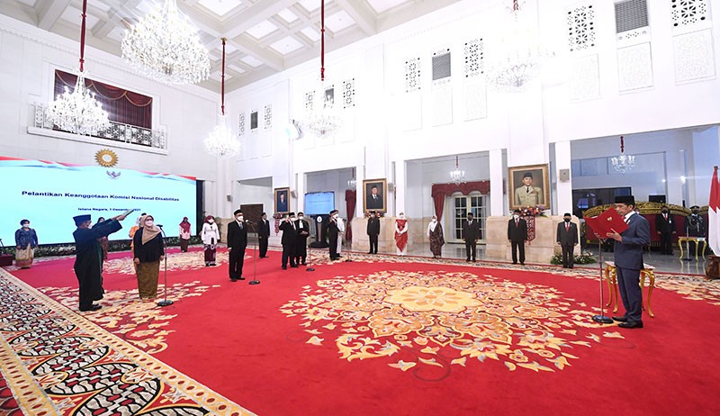 Presiden Jokowi Lantik Anggota Komisi Nasional Disabilitas - Bagian 2