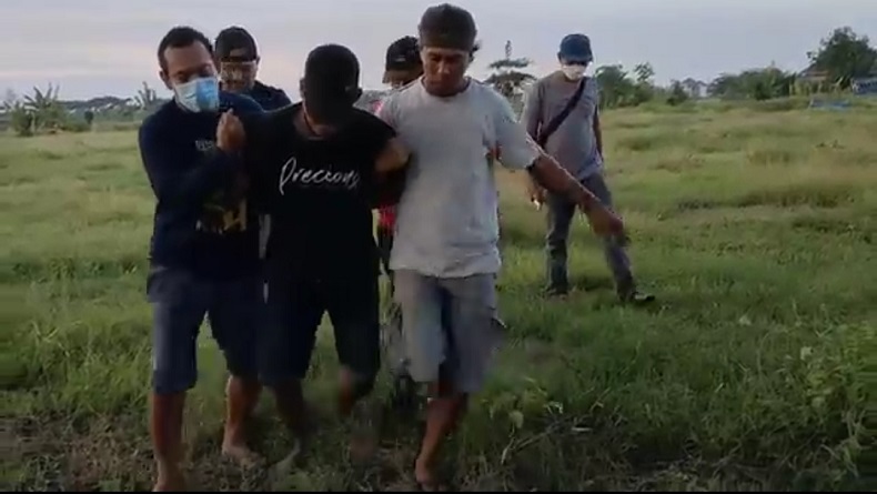 Pelaku Begal Sadis Terkapar Ditembak Tim Resmob Polres Indramayu di Kedokan Bunder