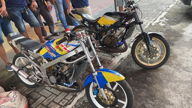 Aksi Judi Balap Motor Liar di Manado Digerebek Polisi, 3 Pria Ditangkap