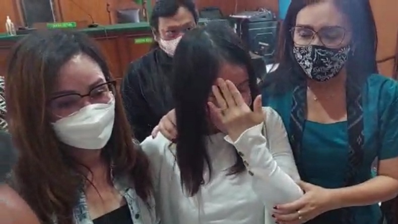 Kasus KDRT di Karawang, Angel, Putri Valencya, Bahagia Mamanya Divonis Bebas
