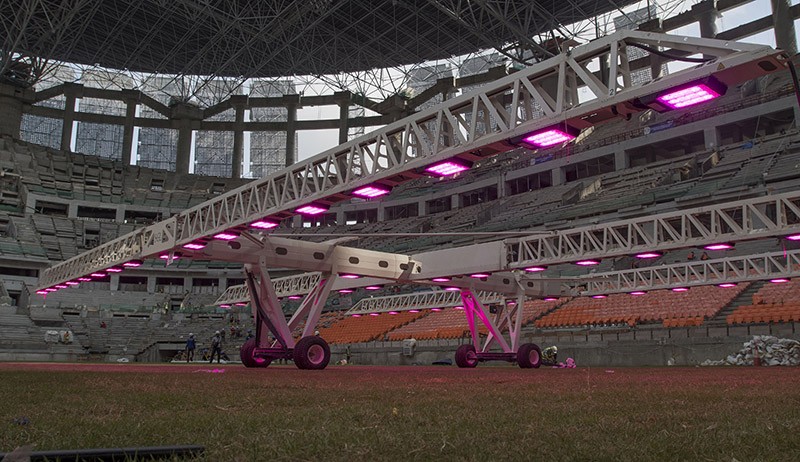 Merawat Rumput Lapangan JIS dengan Teknologi Pencahayaan Ultraviolet - Bagian 3