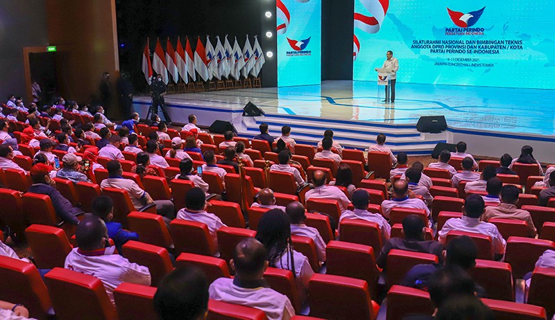 Tutup Silatnas dan Bimtek, HT: Partai Perindo Siap Bertarung pada Pemilu 2024 - Bagian 1