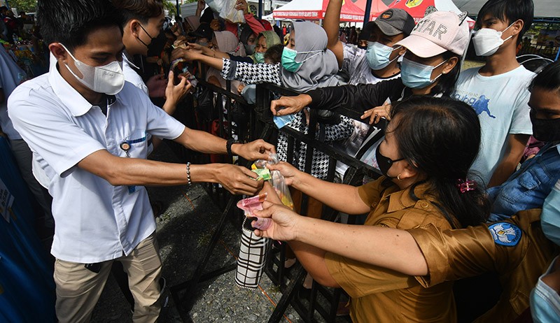 Jelang Imlek, Perindagkop Singkawang Gelar Pasar Murah untuk Warga Tionghoa