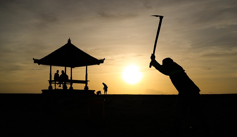 Menikmati Matahari Terbit di Pantai Sanur Bali - Bagian 2