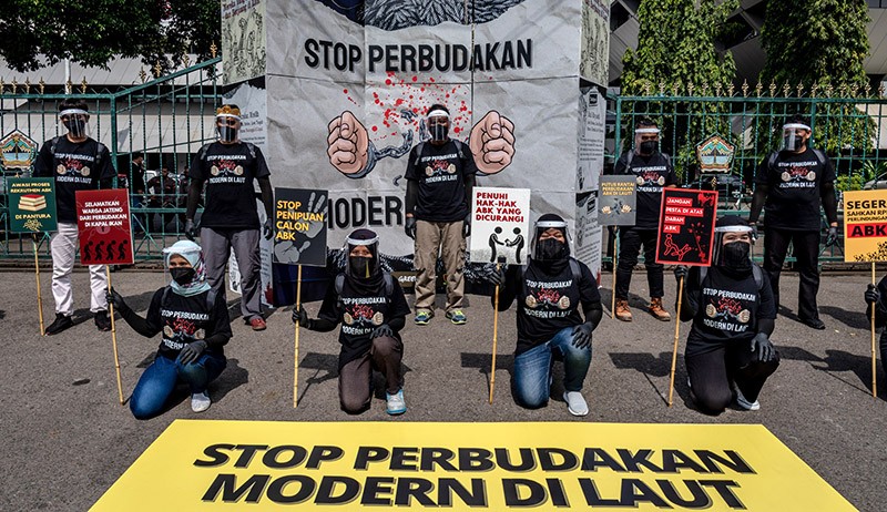 Aksi Stop Perbudakan Modern di Laut - Bagian 1