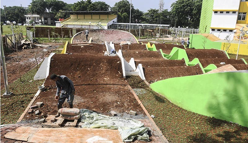 Fasilitas Olahraga Seluas 3.000 Meter Dibangun di Bekasi - Bagian 1