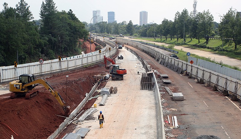 Progres Pembangunan Tol Serbaraja Sepanjang 39,4 Km - Bagian 1