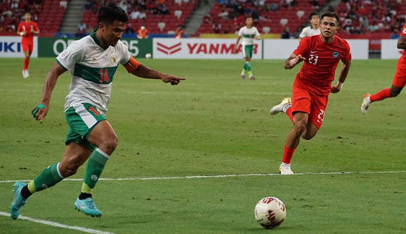 Semifinal Piala AFF, Timnas Indonesia Ditahan Imbang Singapura 1-1 - Bagian 2