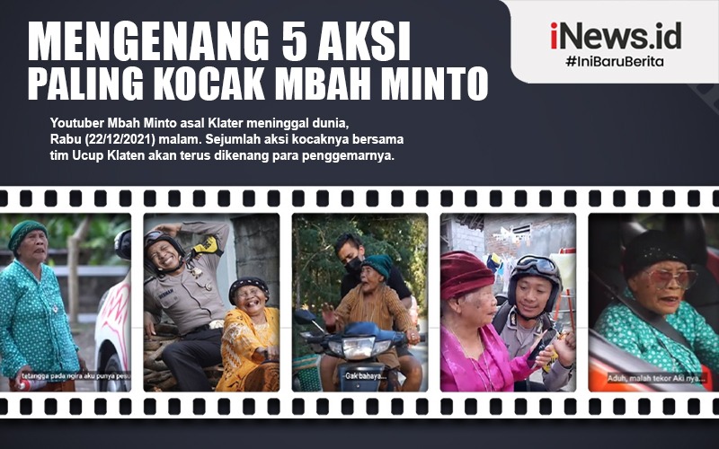 Mbah Minto Klaten Meninggal Dunia, Ini 5 Aksi Kocaknya Paling Menghibur