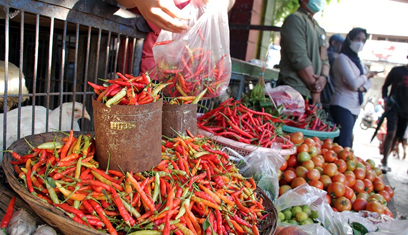 Naik Drastis, Harga Cabai Rawit di Makassar Rp85.000 per Kilogram - Bagian 1