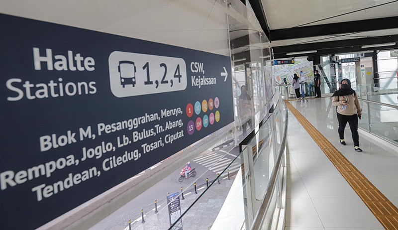 Resmi Beroperasi, Halte Integrasi CSW Mulai Diuji Coba  - Bagian 4