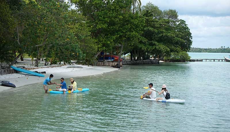 Penampakan Pulau Leebong Belitung, Keindahannya Sejajar dengan Maldives - Bagian 3
