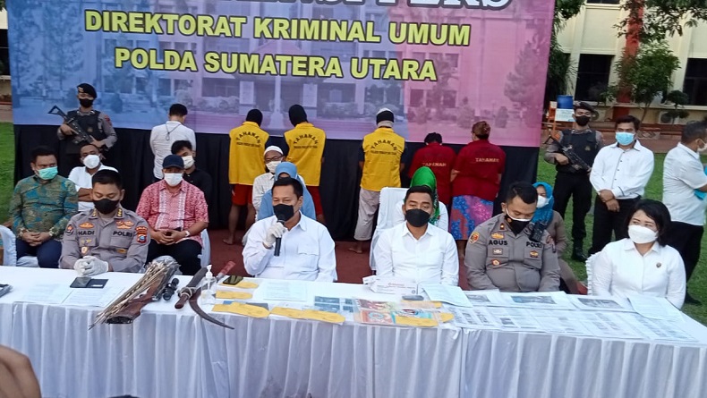Polda Sumut Gagalkan Perdagangan 5 TKI Ilegal ke Malaysia
