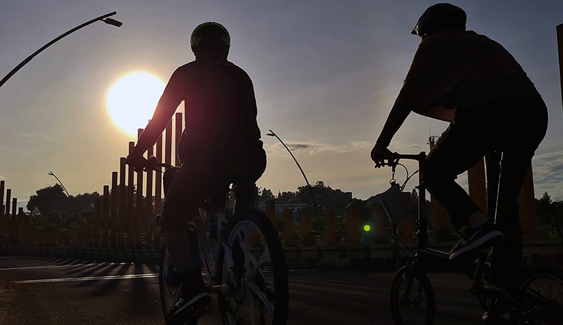 Melihat Matahari Terbit Hari Pertama Tahun 2022 Sambil Berolahraga - Bagian 2