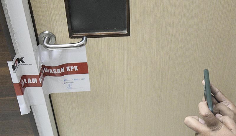 Ini Ruangan Disperkimtan Pemkot Bekasi yang Disegel KPK - Bagian 2