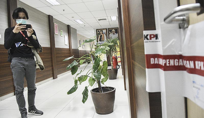 Ini Ruangan Disperkimtan Pemkot Bekasi yang Disegel KPK - Bagian 1
