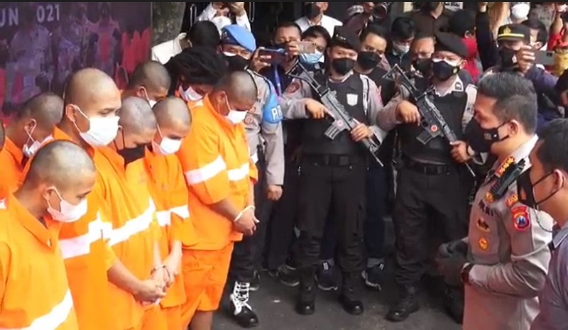 Polisi Tangkap 5 Mahasiswa Pelaku Pengeroyokan dan Perusakan Rumah di Malang
