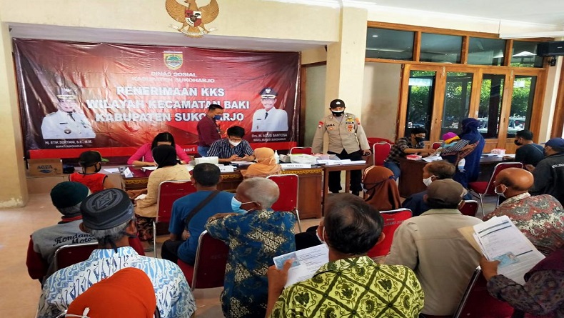 Cegah Kerumunan, Pembagian KKS di Sukoharjo Dilaksanakan per Kecamatan