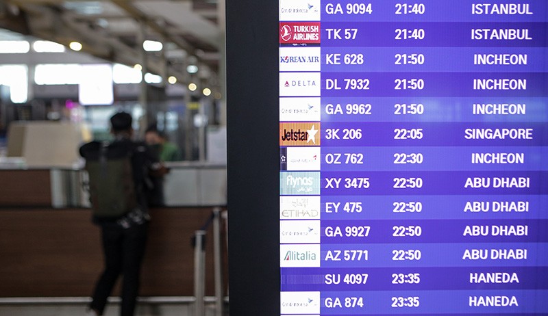 14 Negara Dilarang Masuk Indonesia, Begini Suasana Bandara Soekarno Hatta - Bagian 2