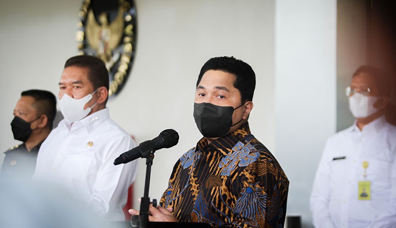 Momen Menteri Erick Thohir Lapor Kasus Dugaan Korupsi Pesawat Garuda Indonesia - Bagian 2