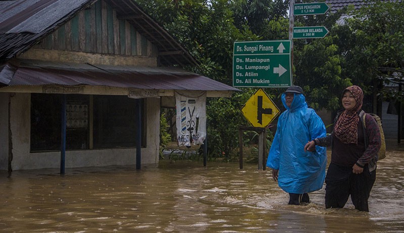 Kabupaten Banjar Kembali Dilanda Banjir akibat Luapan Sungai Pengaron - Bagian 1
