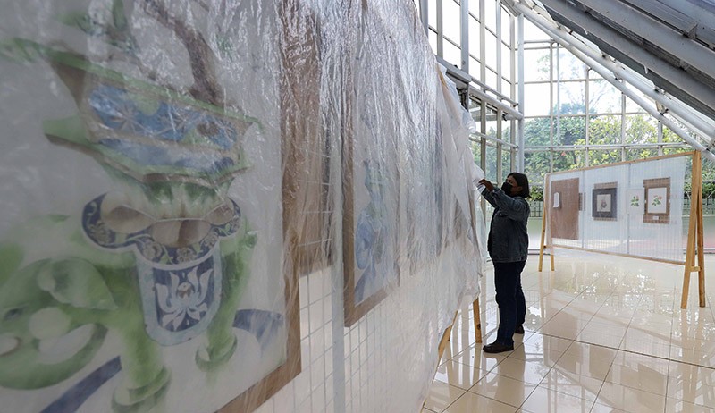 Pameran Seni Kontemporer Jakarta Biennale di Rumah Kaca Taman Menteng - Bagian 4