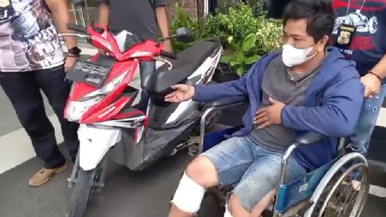Berpapasan dengan Patroli Polisi, Maling Motor Spesialis Subuh Tertangkap