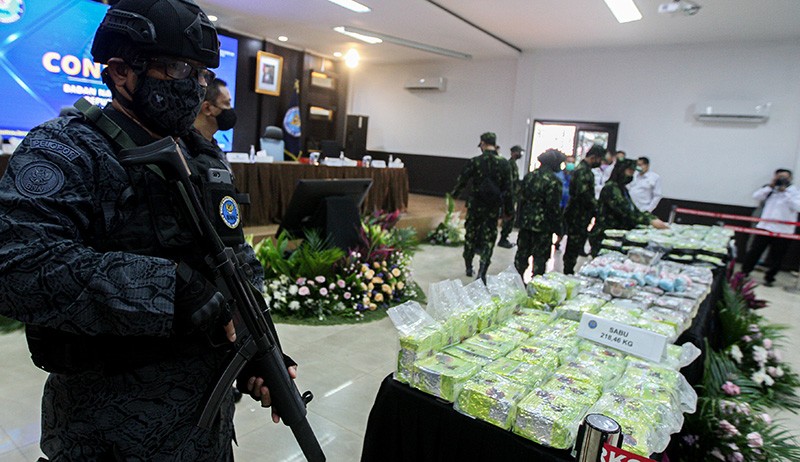 BNN Gagalkan Peredaran 218,46 Kg Sabu dan 16.586 Butir Pil Ekstasi - Bagian 2
