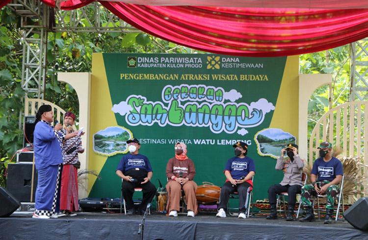 Kick Off Sambanggo 2022, Dinas Pariwisata Kenalkan Destinasi Watu Lempeng