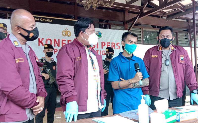  Polisi Tangkap Penusuk Warga Salatiga hingga Tewas, Ini Tampangnya