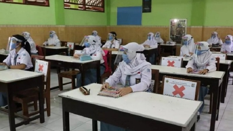 SMA Negeri 9 Banjarmasin Gelar PTM, Plt Kepsek: Kami Bagi 2 Sesi