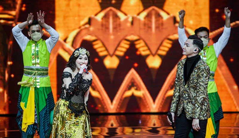 Romantis, Penampilan Nella Kharisma-Dory Harsa Buka Kontes KDI 2021 - Bagian 2