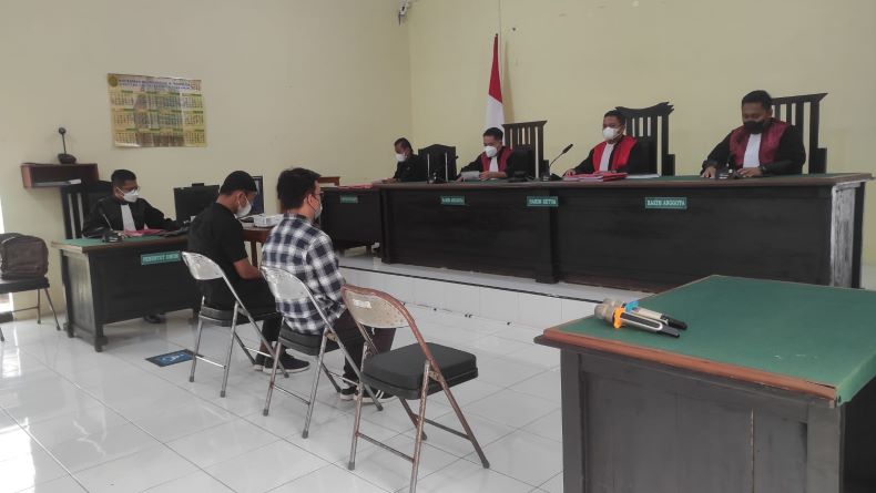 2 Terdakwa Pemalsu Surat Rapid Antigen di Bangka Barat Divonis Penjara 2 Bulan 5 Hari
