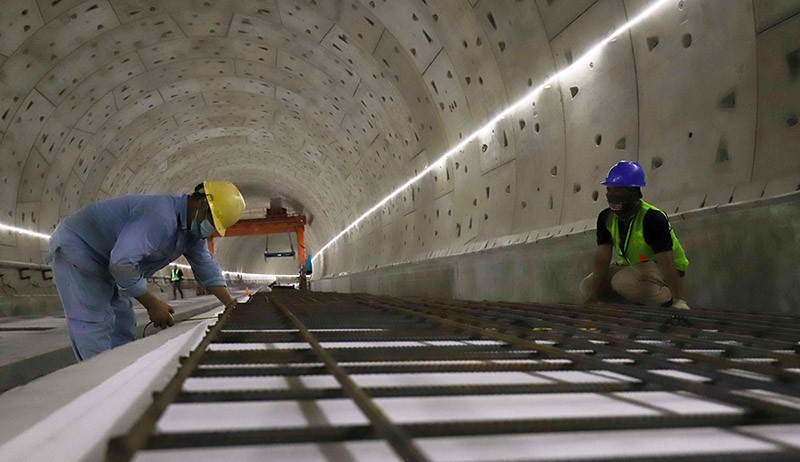 Penampakan Jalur Bawah Tanah Kereta Cepat Jakarta-Bandung - Bagian 4