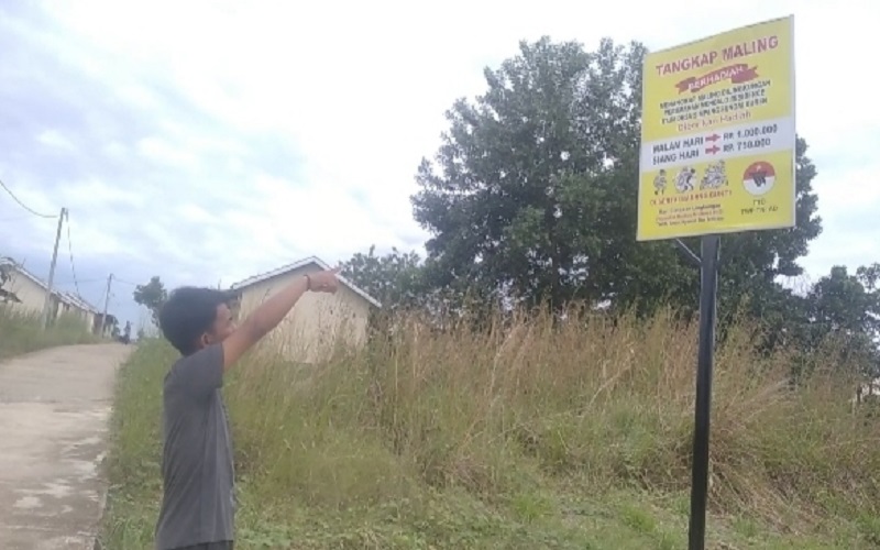Heboh Pengumuman Sayembara Tangkap Maling Berhadiah Jutaan Rupiah