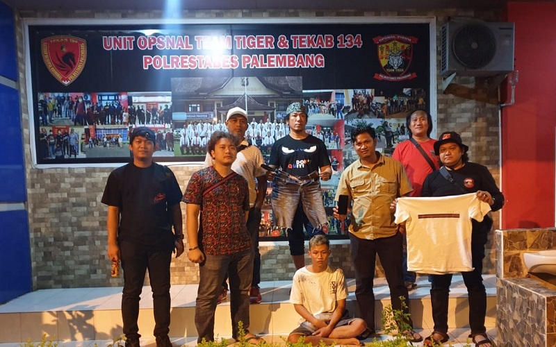 Buron 8 Bulan, Pelaku Curanmor Ditangkap di Perbatasan Kabupaten Lahat