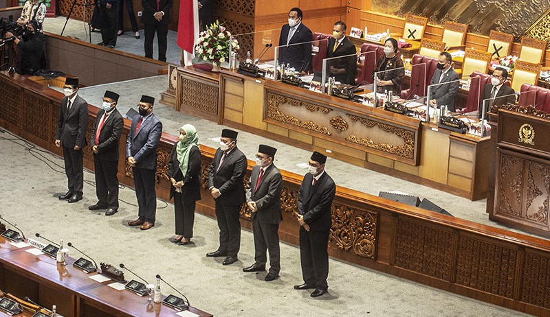DPR Tetapkan 7 Anggota KPU Terpilih Periode 2022-2027 - Bagian 2