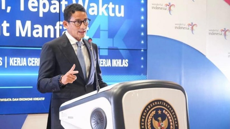 Wisatawan Asing Direncanakan Bebas Karantina, Sandiaga Uno: Mudah-mudahan Bulan April