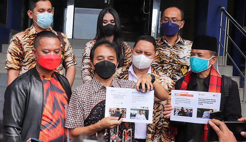 Ekspresi Roy Suryo usai Laporan soal Menag Yaqut Ditolak Polda Metro Jaya - Bagian 4