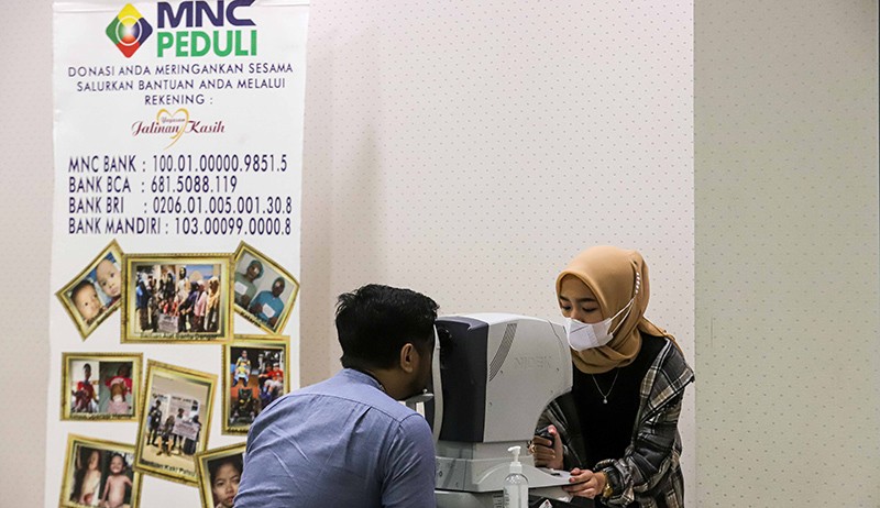 MNC Peduli-Kasoem Vision Care Gelar Pemeriksaan Mata Gratis - Bagian 3