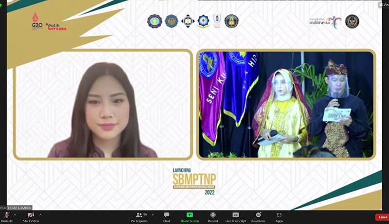 Launching SBMPTNP 2022, Angela Tanoesoedibjo Rekomendasikan Perguruan Tinggi Pariwisata - Bagian 2