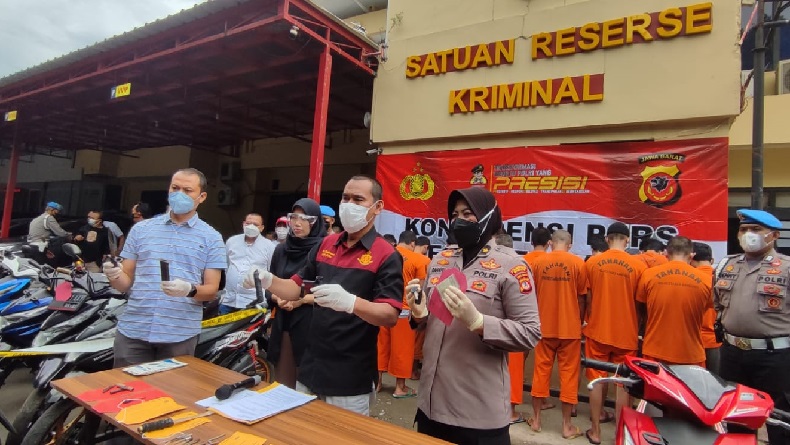 Sindikat Curanmor Antardaerah di Jabar Terbongkar, Polisi Tangkap 20 Tersangka