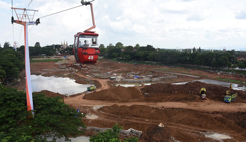 Progres Renovasi TMII, Ditargetkan Rampung Juli 2022 - Bagian 1