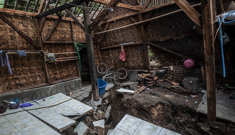 Korban Pergerakan Tanah Tunggu Kepastian Relokasi dari Pemkab Lebak - Bagian 1