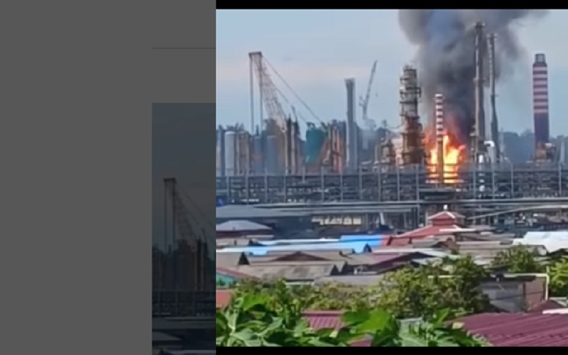 Kilang Pertamina di Balikpapan Terbakar, Api Berhasil Dipadamkan